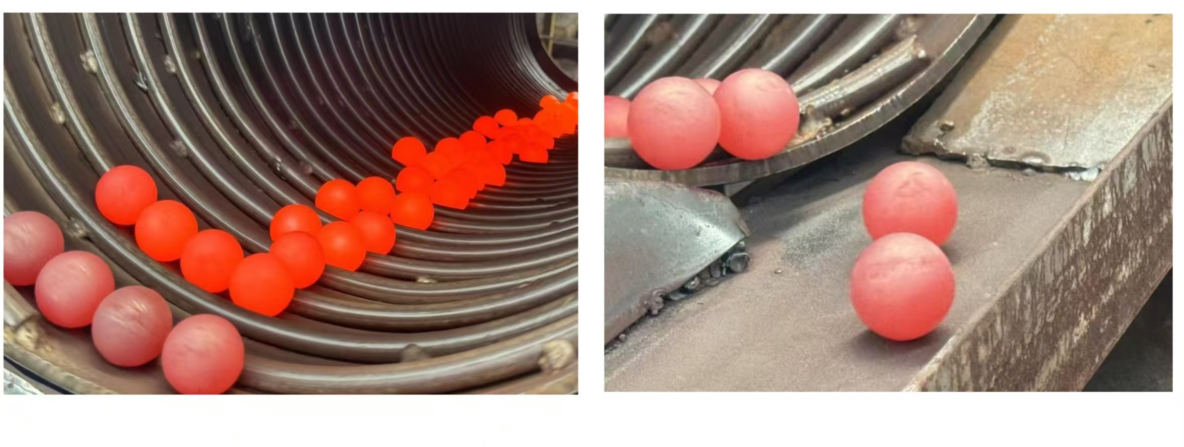 Bola de molienda forjada con alto contenido de carbono