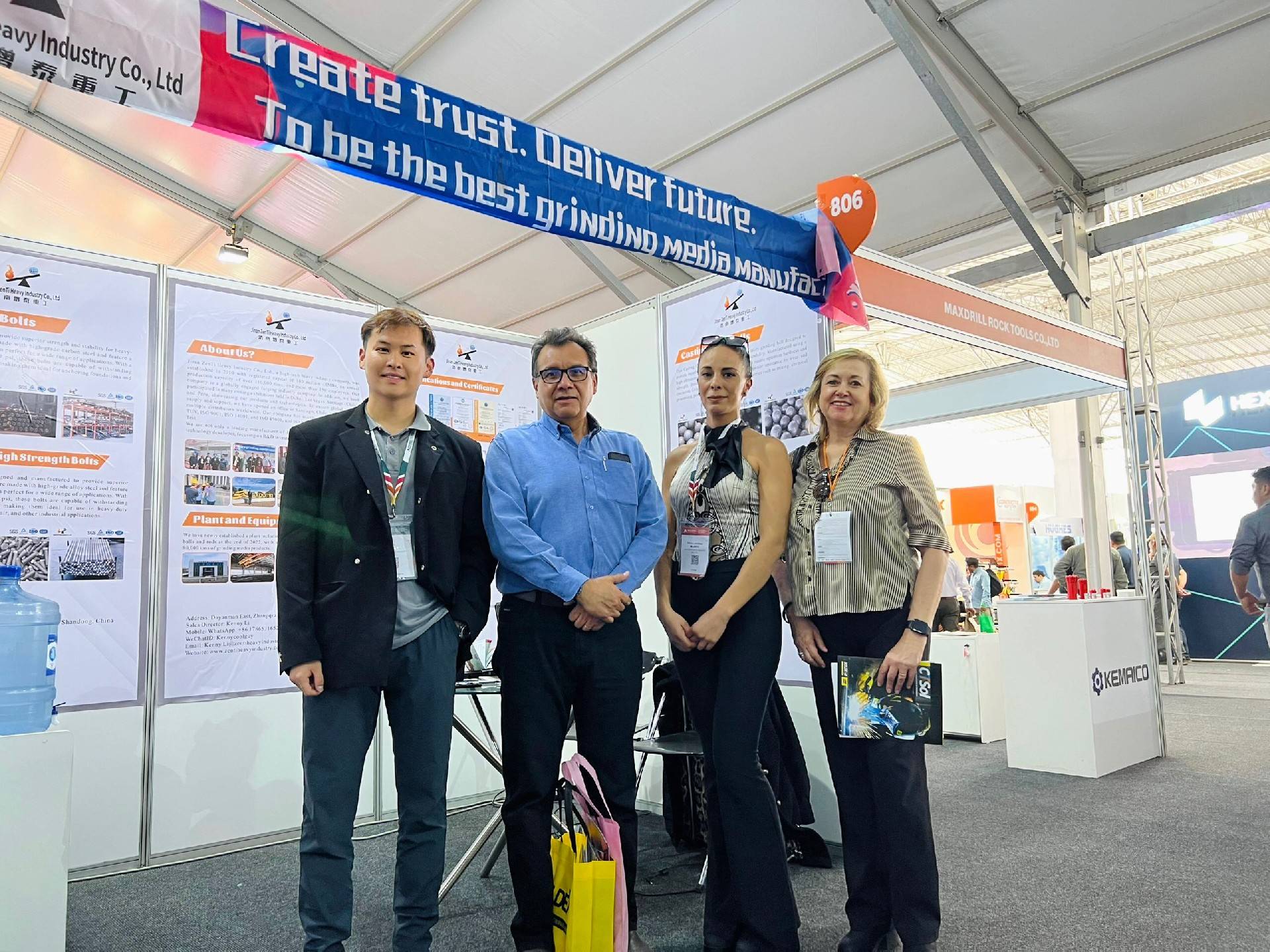 Успешно представлен на выставке PERUMIN 2023. Успешно представлен на выставке PERUMIN 2023.