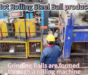 100mm Hot Rolling Steel Ball Production Line