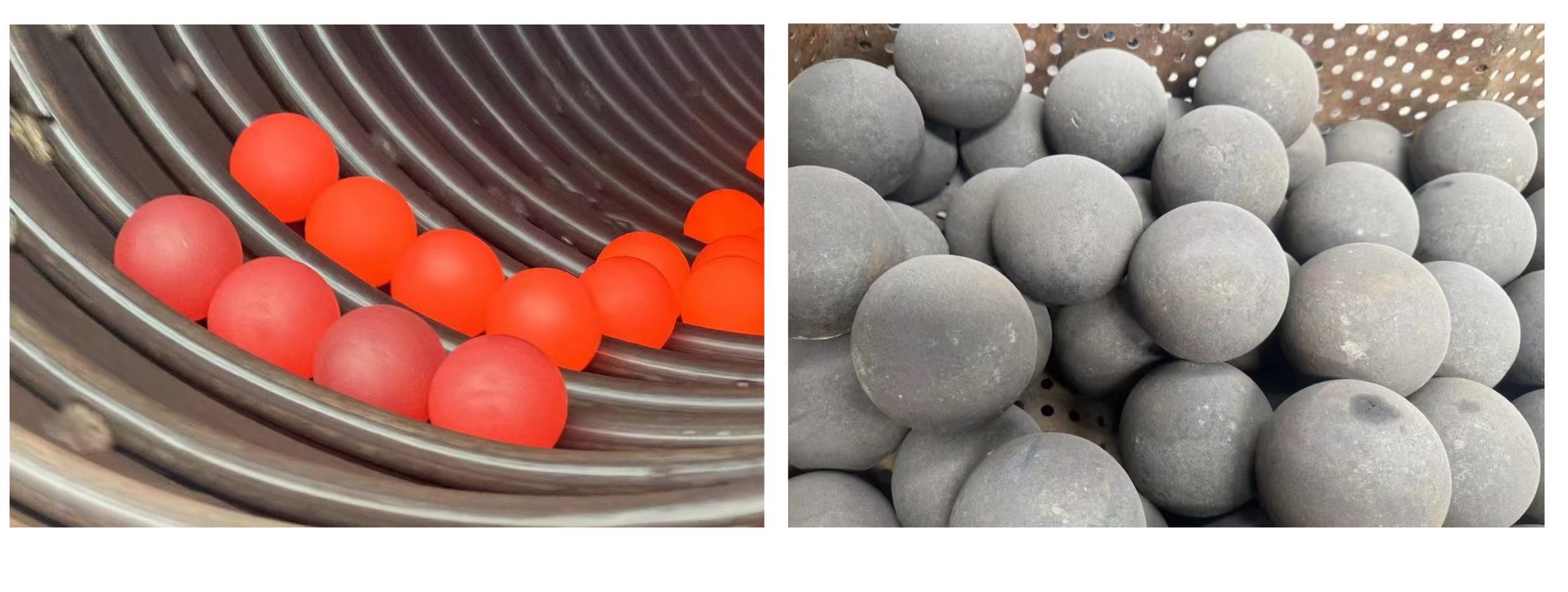 Bola de molienda laminada en caliente/forjada para cobre, oro, hierro y plata Bola de molienda laminada en caliente/forjada para cobre, oro, hierro y plata