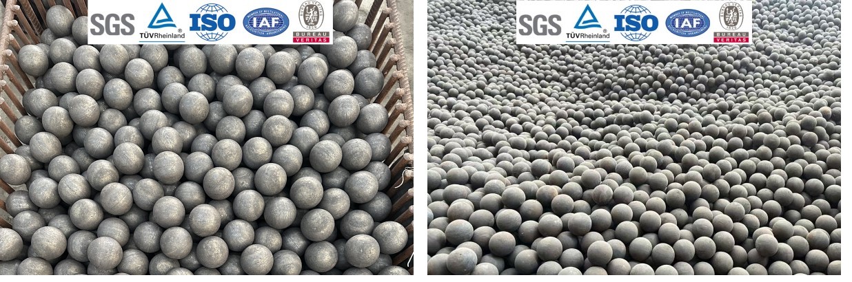 Bolas de minería con baja rotura y alta resistencia al desgaste.