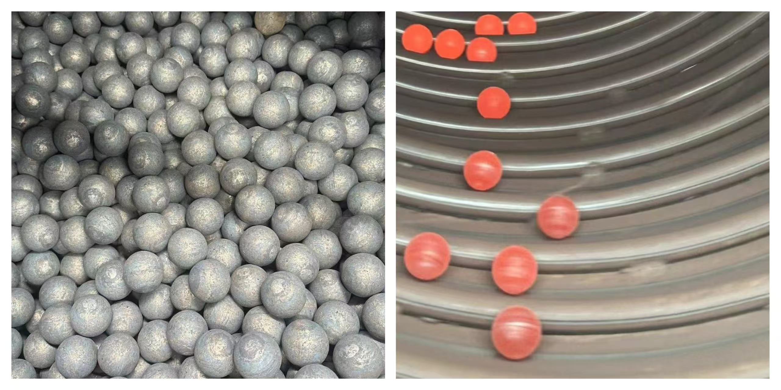 Bola de molienda de acero para mina de cobre, hierro, plata y oro Bola de molienda de acero para mina de cobre, hierro, plata y oro