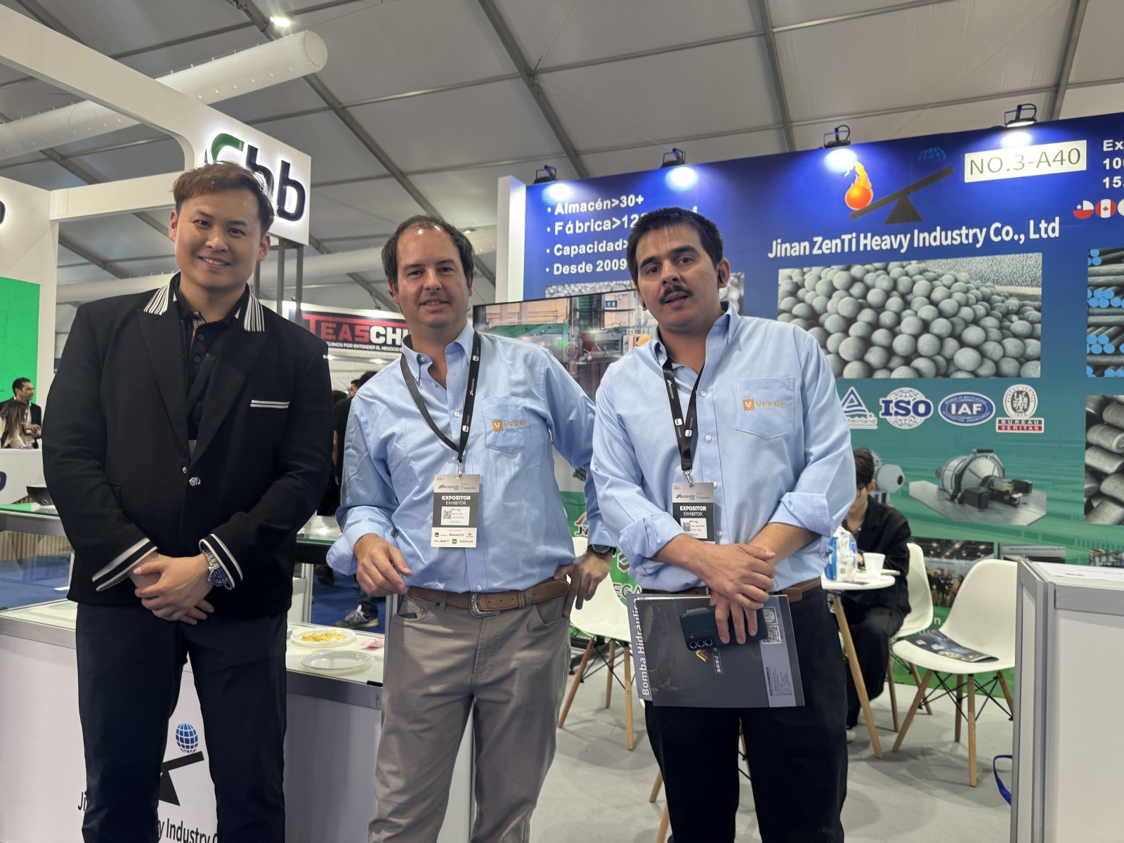 Большой успех на EXPOMIN 2025 в Сантьяго, Чили