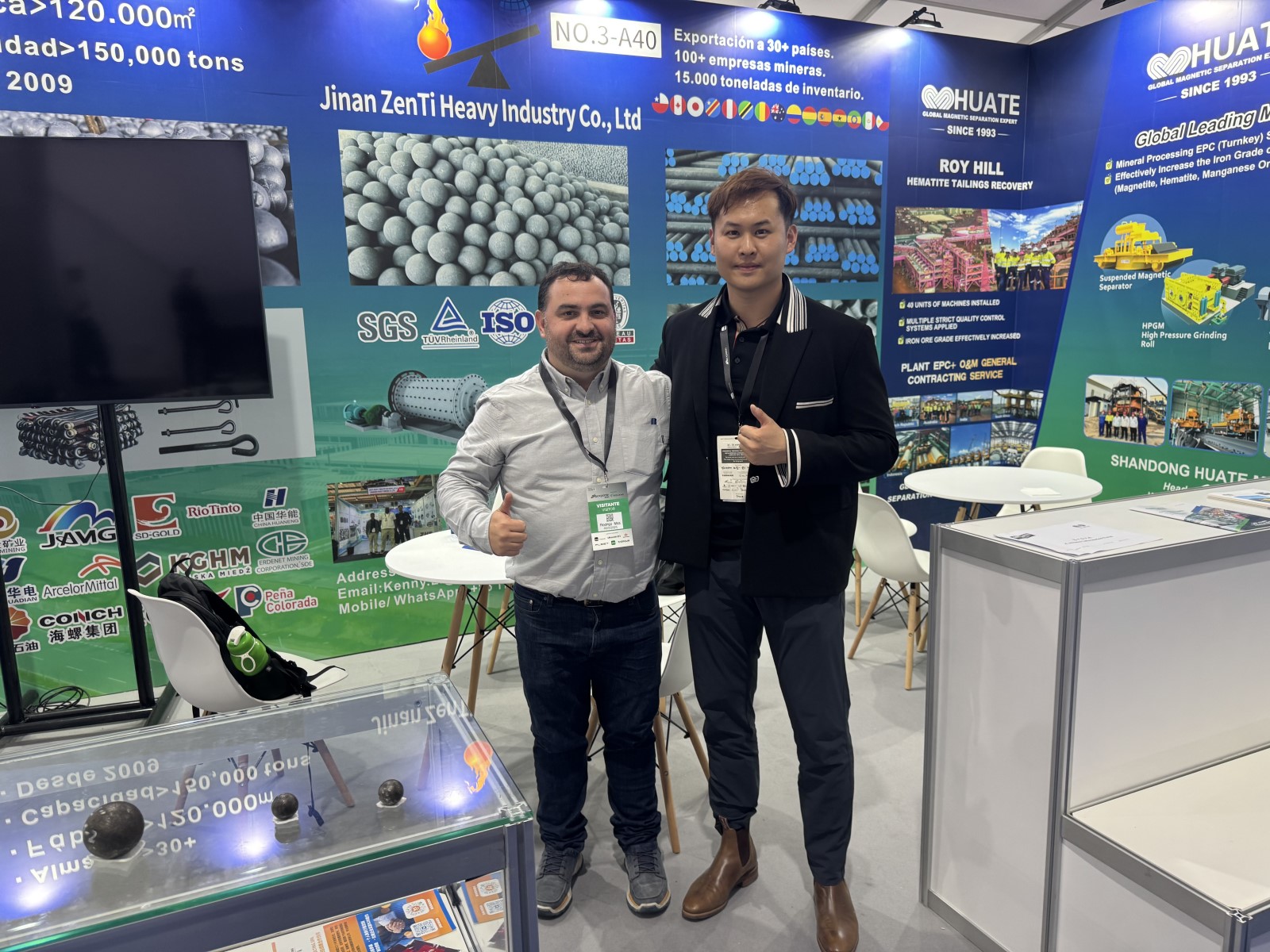 Большой успех на EXPOMIN 2025 в Сантьяго, Чили