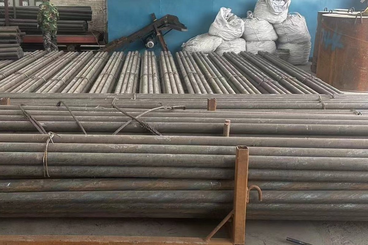 Varillas de acero para minería