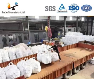 Jinan ZenTi Heavy Industry envía con éxito un nuevo lote de productos de medios de molienda