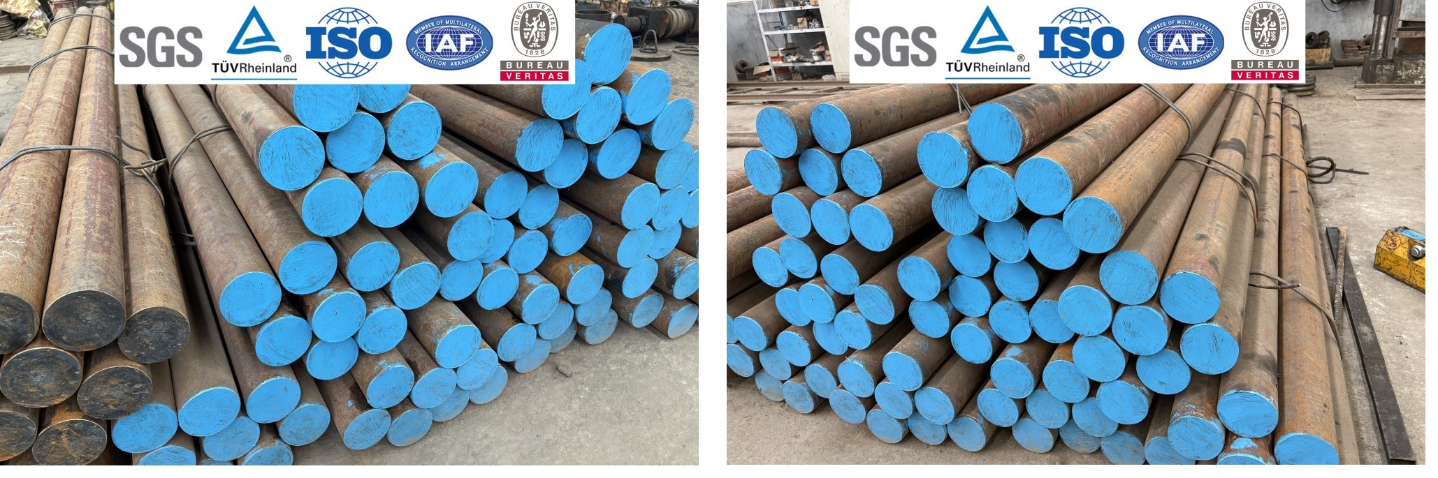 Varillas de acero para rectificado de diversas longitudes y diámetros Varillas de acero para rectificado de diversas longitudes y diámetros