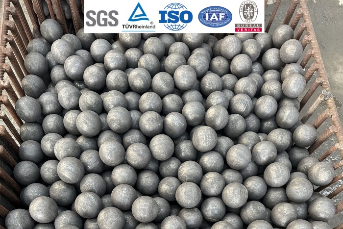 Billes de broyage en acier forgé pour usine de traitement de minerai