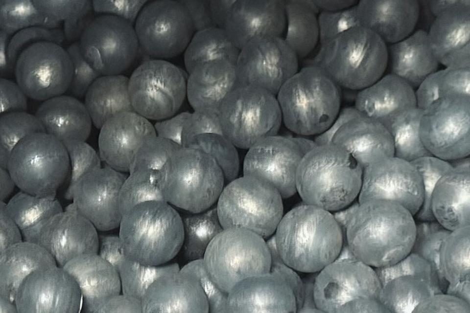 Bolas de fundición de aleación con alto contenido de cromo