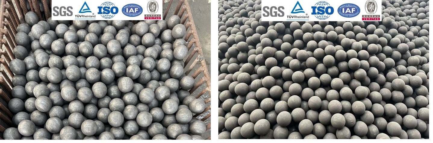 Billes de broyage en acier forgé pour usine de traitement de minerai