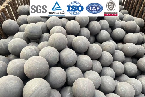 Bola de acero molido de 125 mm