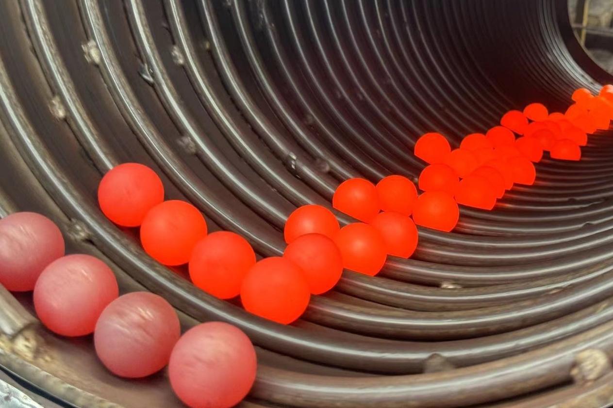 Bola de molienda forjada con alto contenido de carbono