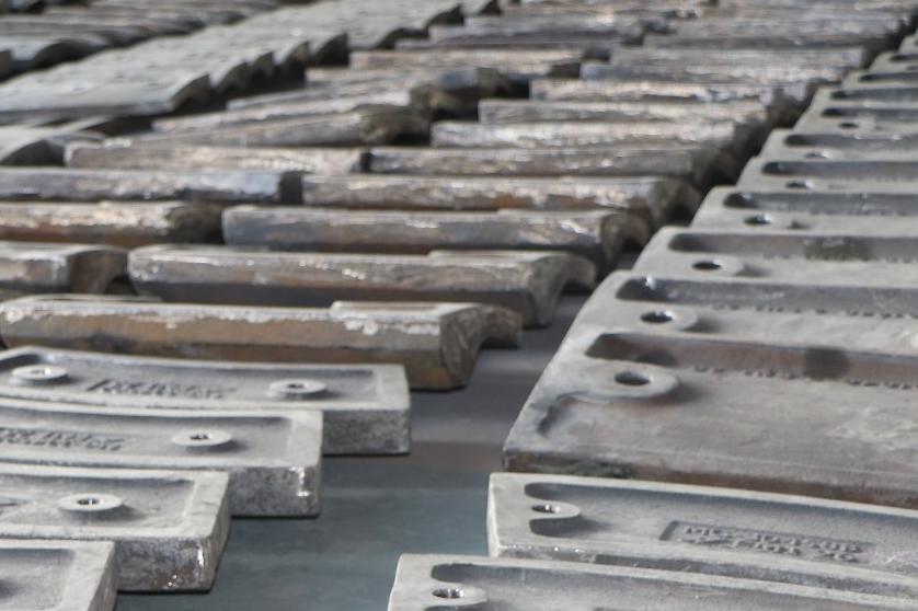 Revestimiento de molino resistente al desgaste