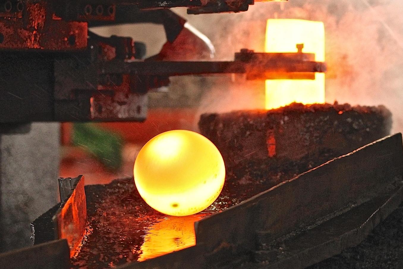 Bola de molienda forjada para molino SAG y de bolas