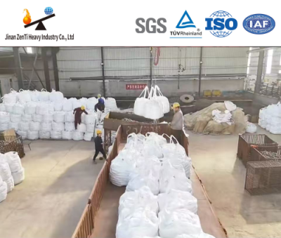 Jinan ZenTi Heavy Industry envía con éxito un nuevo lote de productos de medios de molienda