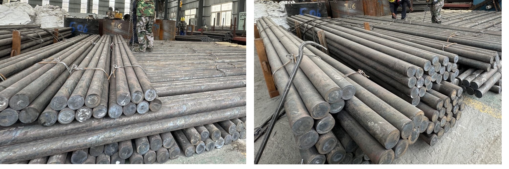 Varillas de acero para minería Varillas de acero para minería