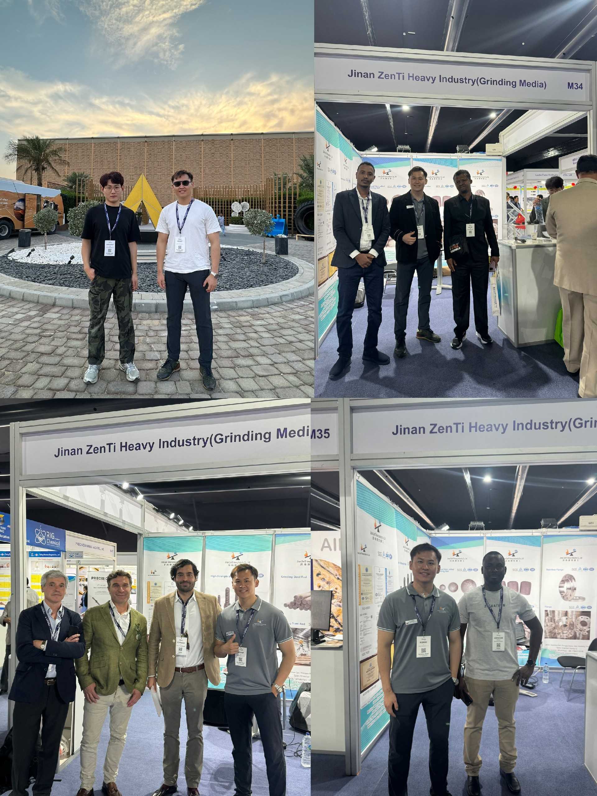 Jinan ZenTi Heavy Industry causa sensación en MINING SHOW en Dubai